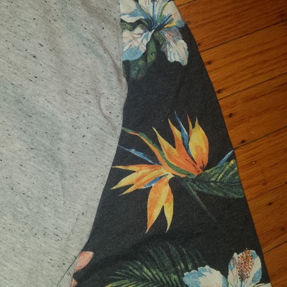 Tony Hawk 3 Button Short Sleeve Shirt Gray - Picture 2 of 4